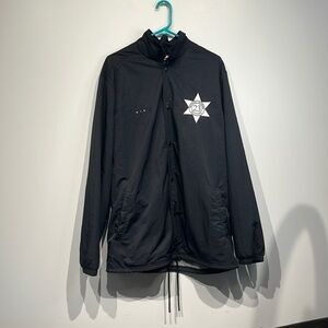 Jordan Pinnacle Security Jacket in Black Size XL